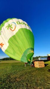 Reisebericht Litauen Ballonfahrt