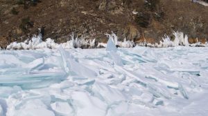 Baikalsee im Winter