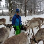 Familienwinter in Lappland