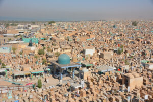 Irak Rundreise zur Wiege der Zivilisation, Wadi-Al-Salam Cemetery.