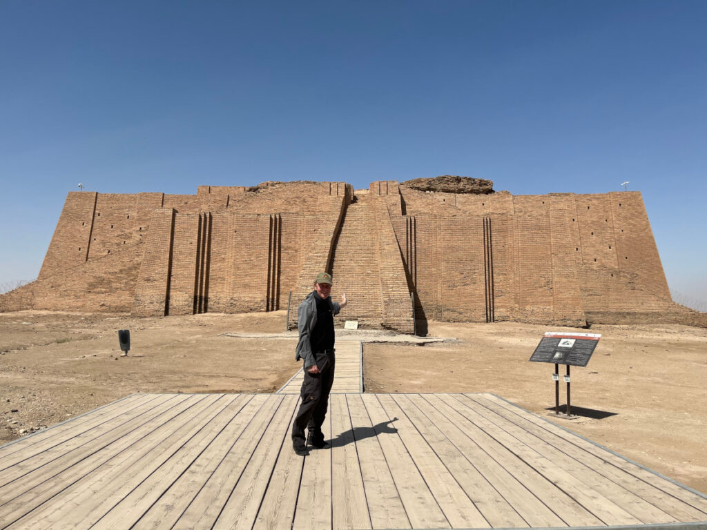 Irak Rundreise zur Wiege der Zivilisation, Zikkurat von Ur, mit Jochen