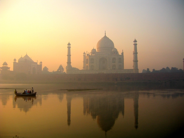 Go East Reisen Taj Mahal