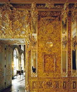 Bernsteinzimmer, St. Petersburg, Eremitage, mit freundlichenGenehmigung von GEO Saison, Das Reisemagazin, Ausgabe 12/ 2007