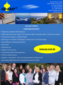 Geschäftsreisen Go East
