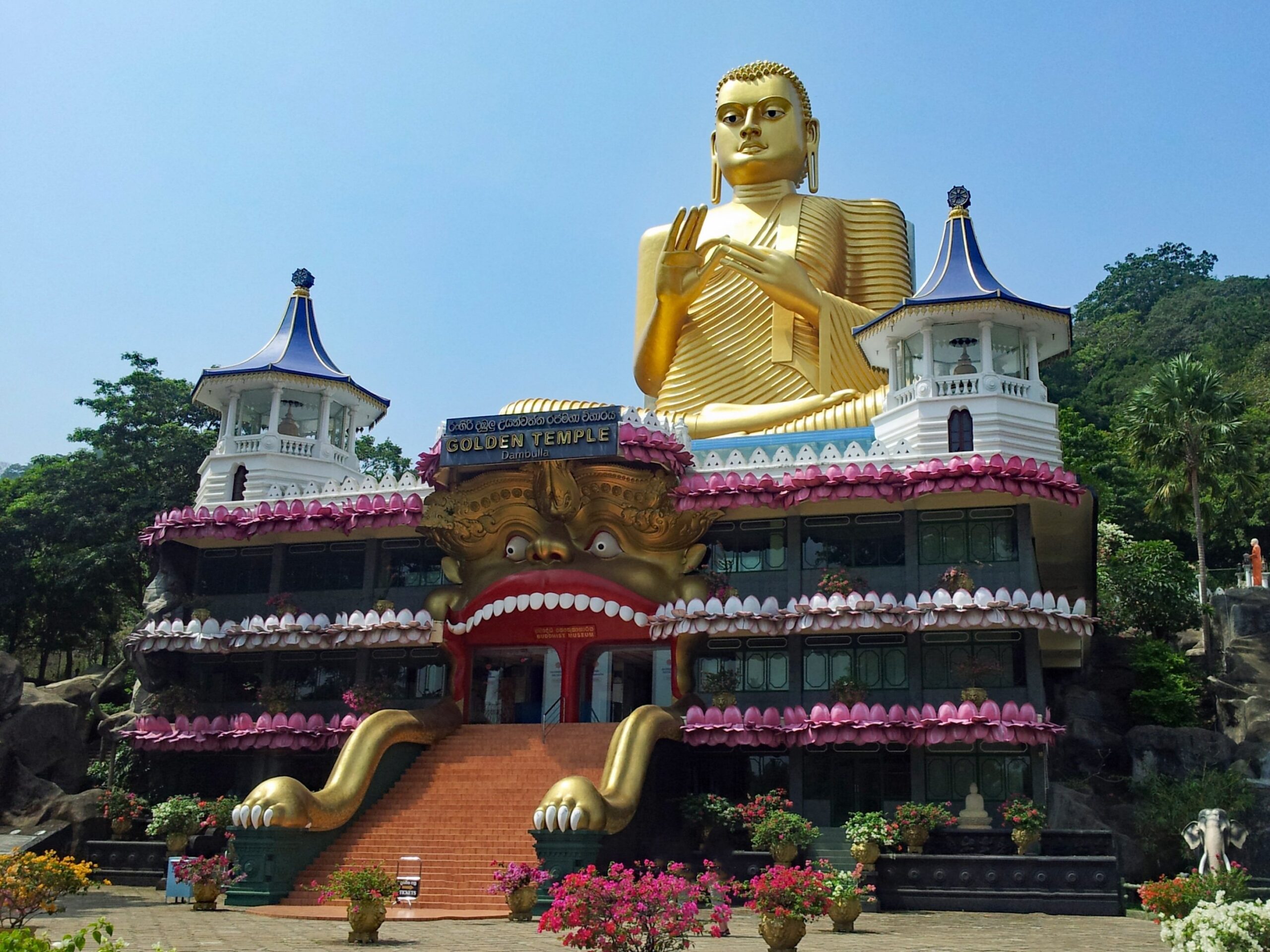 Sri Lanka Reisen Dambulla Tempel