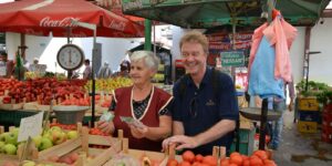 Auf dem Markt in Belgrad