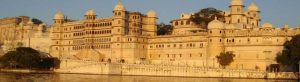 Udaipur Steinkulptur im Vorderkund