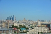Russland Moskau Blick Ã¼ber die Stadt