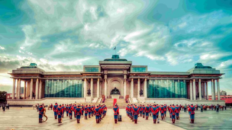 Sukhbaatar Platz in Ulanbaatar