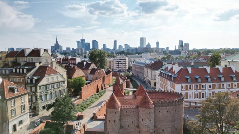 Bild zeigt Altstadt und Neustadt von Warschau